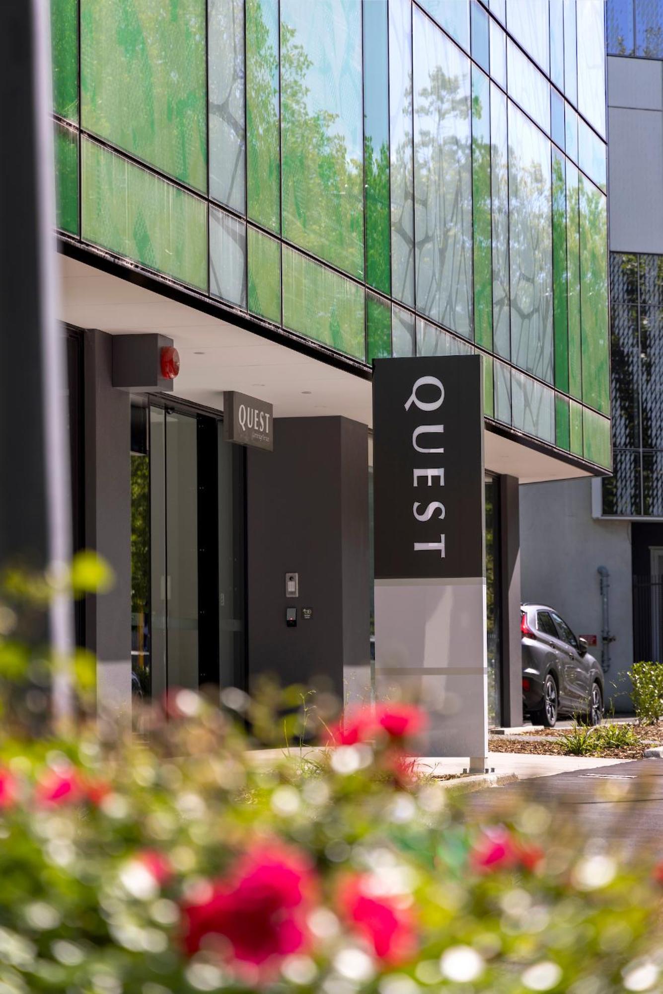 Quest On Cambridge Lägenhet Christchurch Exteriör bild